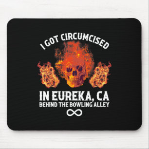 Tapis De Souris Bowling Circumcisé Je Me Suis Fait Circumer Dans E