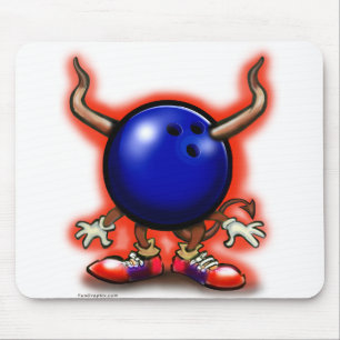 Tapis De Souris Bowling Demon