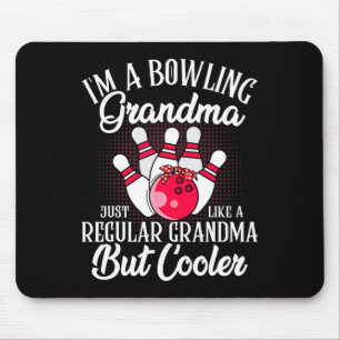 Tapis De Souris Bowling Grandma Drôle Nouvel Tee Pour Bowling Fami