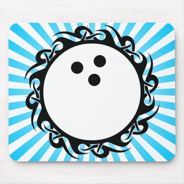 Tapis De Souris bowling tribal (Devant)