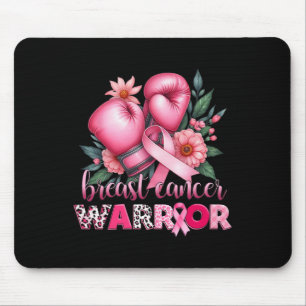 Tapis De Souris Boxe Cancer du sein Guerrier cancer du sein rose A