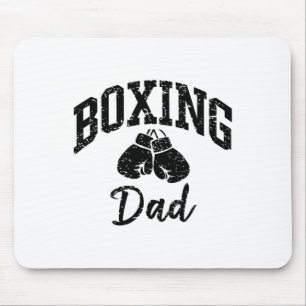 Tapis De Souris Boxe Papa Athlète Amateur Cool sportif