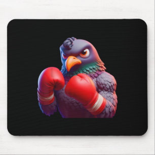 Tapis De Souris Boxe Pigeon Boxer Kickboxer Mixed martial art Comb