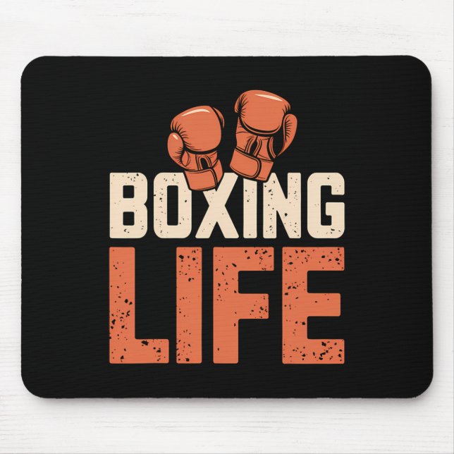 Tapis De Souris Boxe Pour Les Boxers Professionnels Amateurs 3 (Devant)