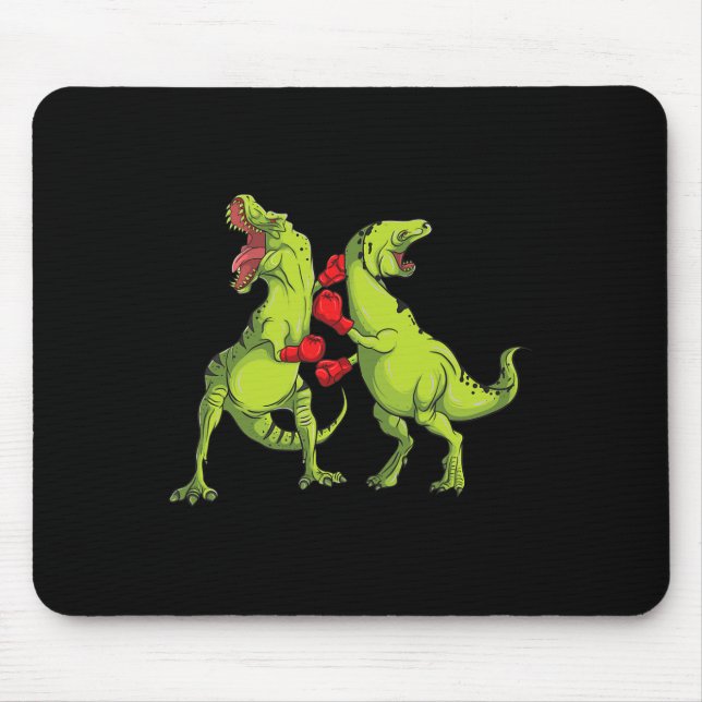 Tapis De Souris Boxe T-rex  (Devant)