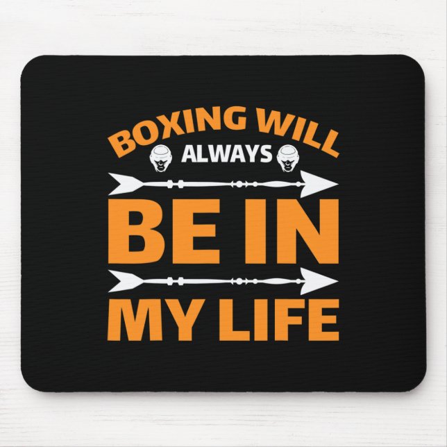 Tapis De Souris Boxe thaïlandaise de kickboxing  (Devant)