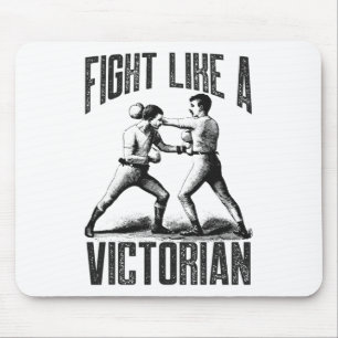 Tapis De Souris Boxe vintage Combattre Comme Un Clic Boxer Victori