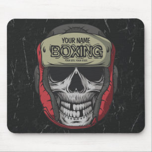 Tapis De Souris Boxer Fight Club Skeleton Boxer Gym