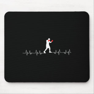 Tapis De Souris Boxer Heartbeat Art Boxer Gants Gym Boxer Boys