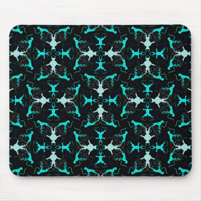 Tapis De Souris Boxerdogs verts (Devant)
