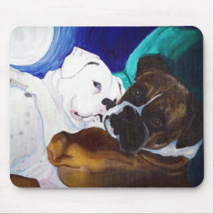 Tapis De Souris Boxeurs éclatés