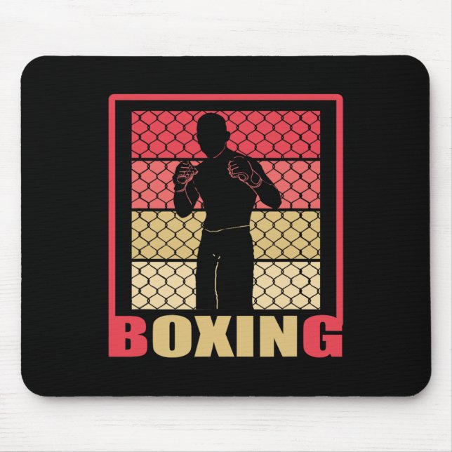 Tapis De Souris Boxing Forever - Ventilateur De Boxe - Boxer - Box (Devant)