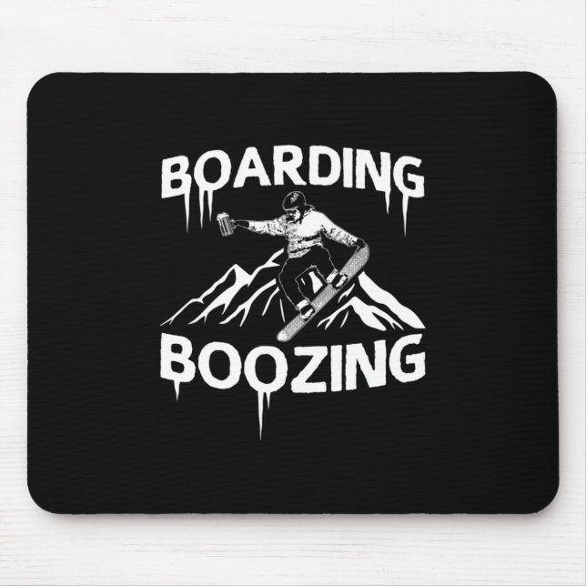Tapis De Souris Boyage de snowboard (Devant)