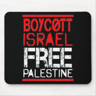 Tapis De Souris Boycott Israël Palestine Gaza Guerre Sensibilisati