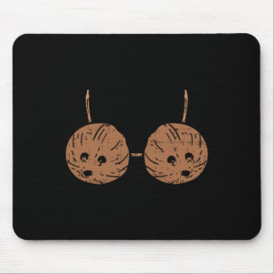 Tapis De Souris Bra de coco Hawaii Tiki Hula Party do-it-yourself 