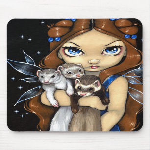 Tapis De Souris "Bracée de furets" Mousepad