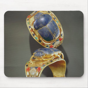 Tapis De Souris Bracelet de scarabée, de la tombe de Tutankhamun