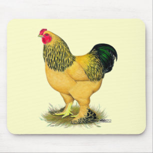 Tapis De Souris Brahma :  Coq Buff