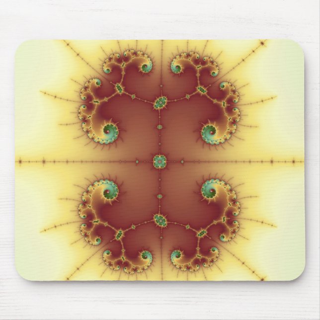 Tapis De Souris Brain - Fractal Mousepad (Devant)