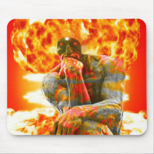 Tapis De Souris Brainstorm atomique