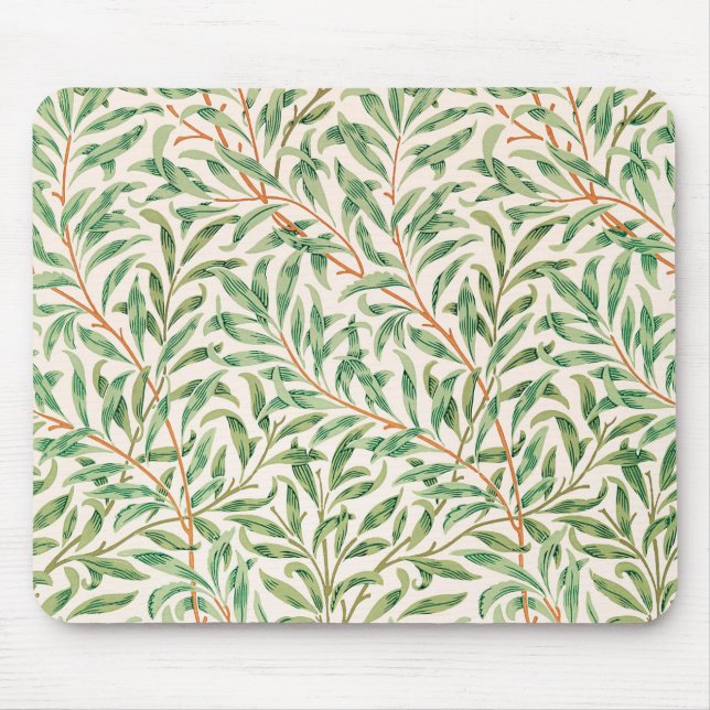 Tapis De Souris Branche de saule par William Morris (Devant)