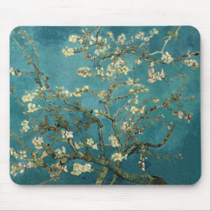 Tapis De Souris Branches avec fleurs d'amandes par Vincent Van Gog