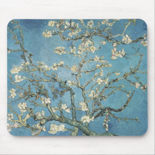 Tapis De Souris Branches d'amande de Vincent van Gogh   en fleur,