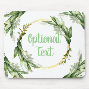Tapis De Souris Branches d'olivier en fleurs