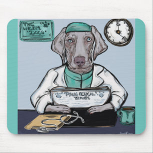 Tapis De Souris Braque de Weimar