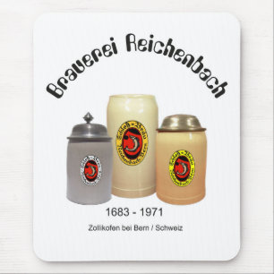 Tapis De Souris Brasserie de Reichenbach Berne Mauspad
