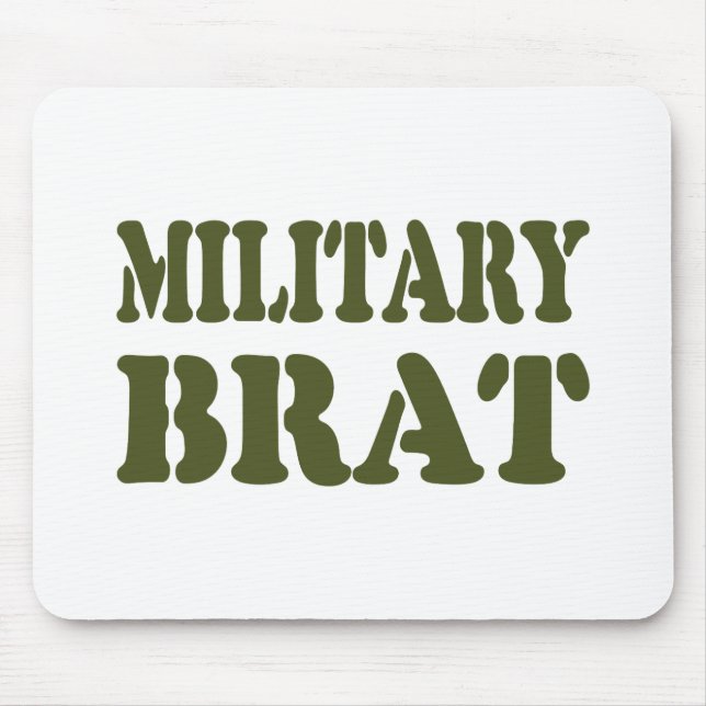 TAPIS DE SOURIS BRAT MILITAIRE (Devant)