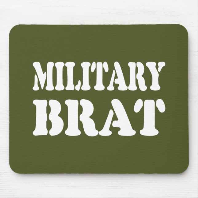 TAPIS DE SOURIS BRAT MILITAIRE (Devant)