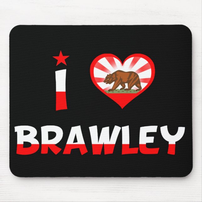 Tapis De Souris Brawley, CA (Devant)