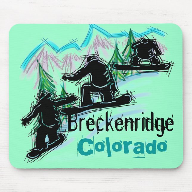 Tapis De Souris Breckenridge Colorado mousepad (Devant)
