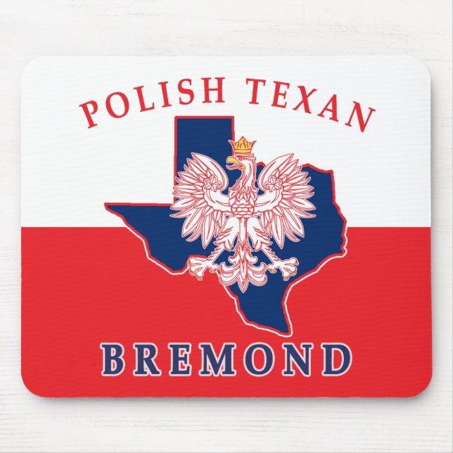 Tapis De Souris Bremond Polonais Texan (Devant)