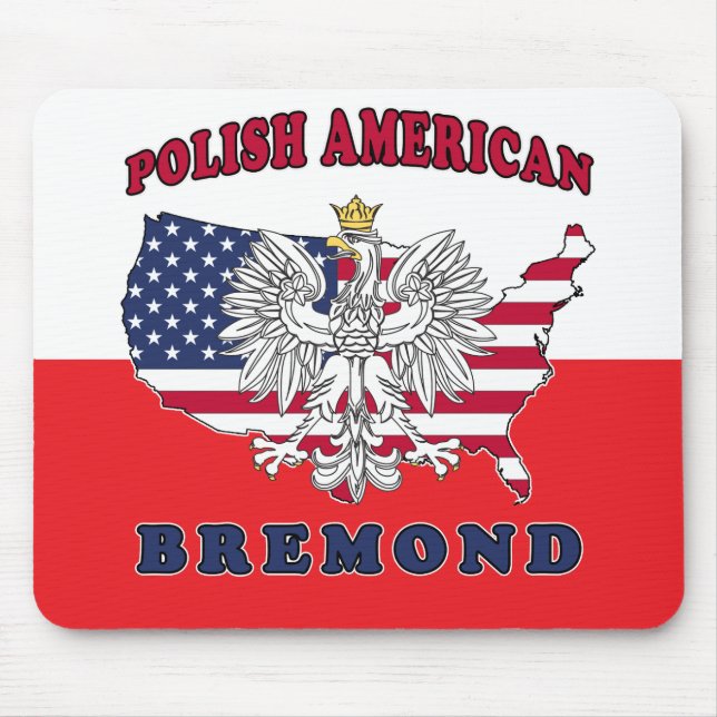 Tapis De Souris Bremond Texas Polonais (Devant)
