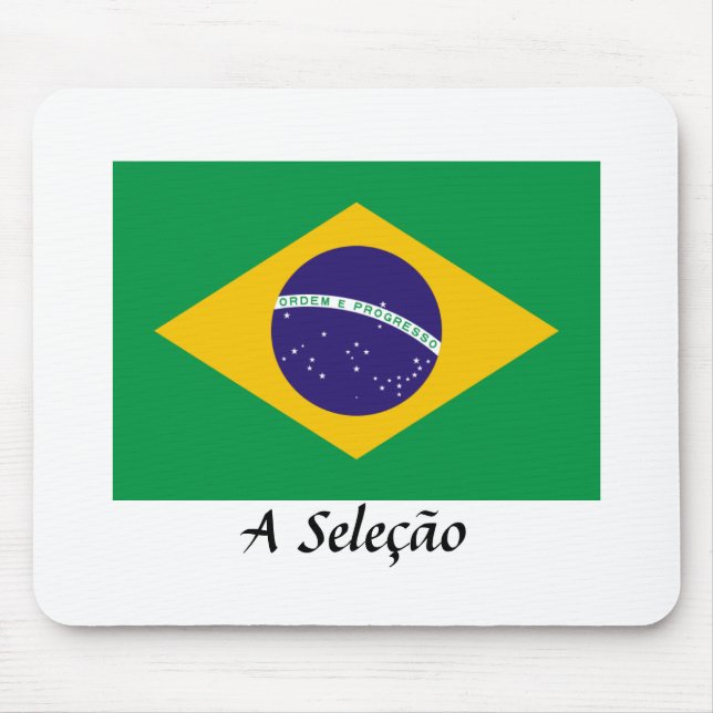 Tapis De Souris Brésil "A Seleção" (Devant)