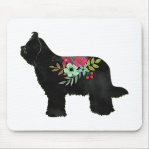 Tapis De Souris Briard Dog Breed Boho