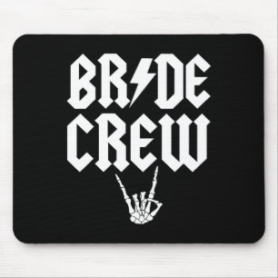 Tapis De Souris Bride Crew Rock N Roll Gothique Halloween Cheloret
