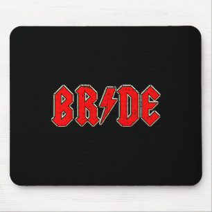 Tapis De Souris Bride Crew Rock Roll Gothique Halloween Party Don