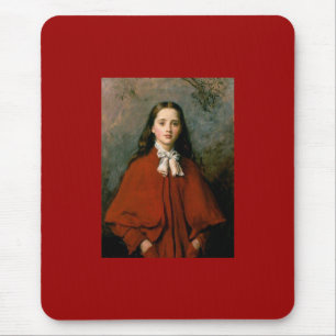 Tapis De Souris Bright Eyes par Sir John Everett Millais