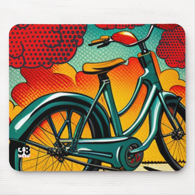 Tapis De Souris Brillance vélo (Devant)