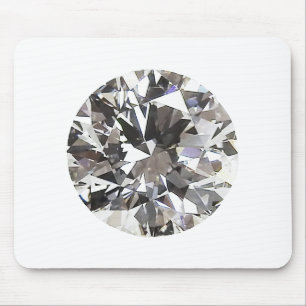Tapis De Souris Brillant Diamant rond