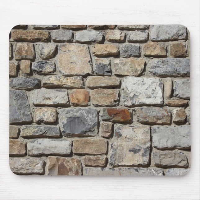 Tapis De Souris Briques de mur en pierre (Devant)