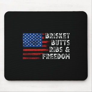 Tapis De Souris Brisket Buttes Ribs Et Freedom Steak Cuisine Boeuf