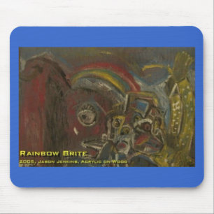 Tapis De Souris Brite arc-en-ciel