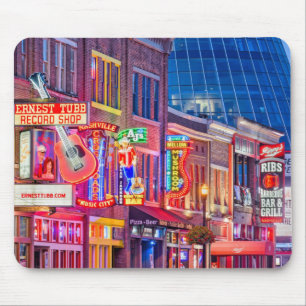 Tapis De Souris Broadway Downtown Nashville Tennessee