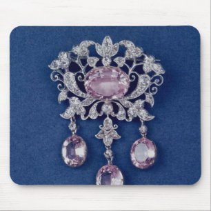 Tapis De Souris Broche dans la forme d'une fleur, c.1780