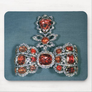 Tapis De Souris Broche d'arc réglée avec brillant