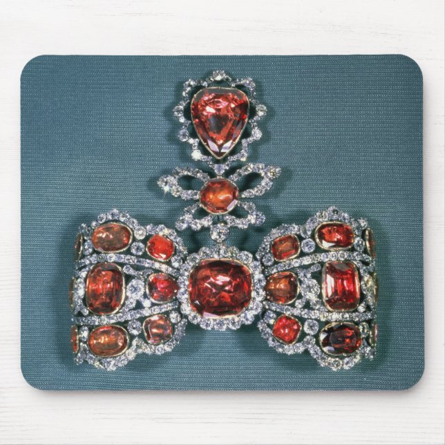 Tapis De Souris Broche d'arc réglée avec brillant (Devant)
